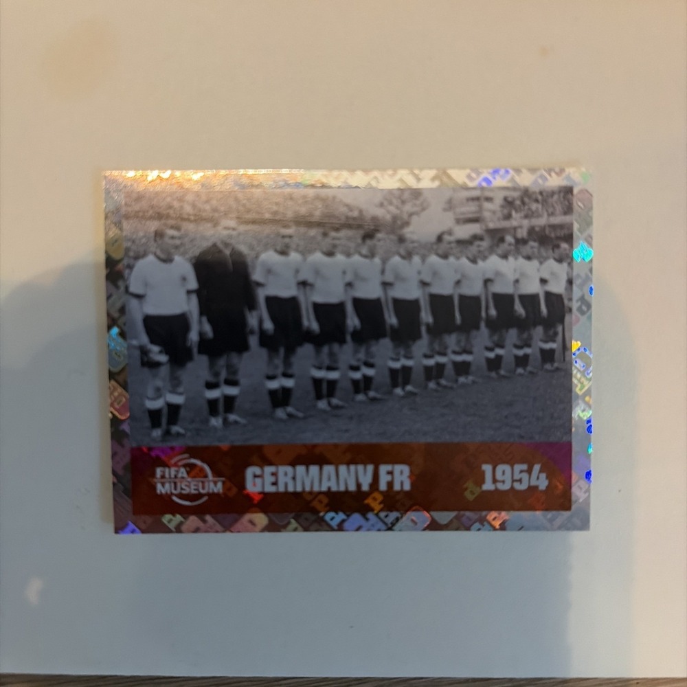 Panini World Cup Sticker Germany FR 1954 Winners FWC11 2026 Collectible